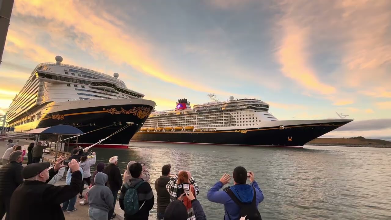 Disney Adventure with a Disney Fantasy sail away