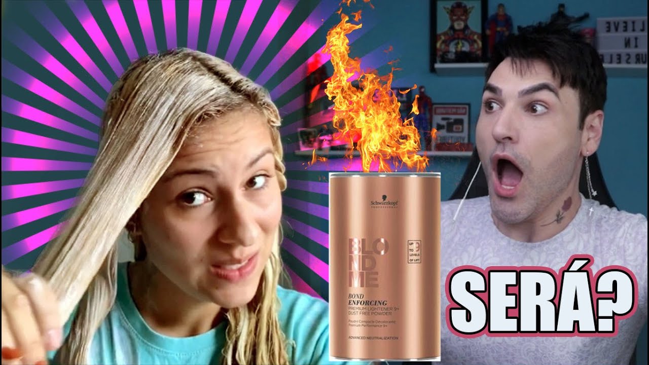 DO RUIVO AO LOIRO DESCOLORINDO COM BLOND ME | SERA QUE ELA FOI CAPAZ DE COMETER O ERRO DE ERRAR?