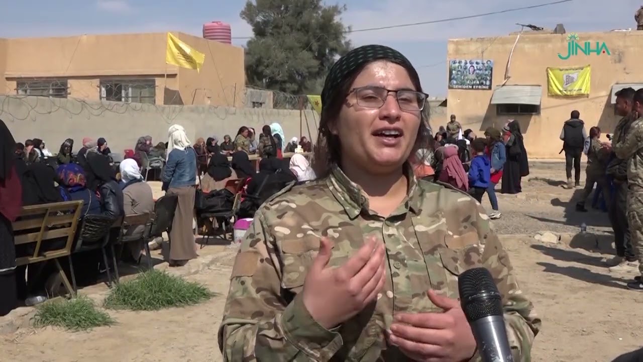 دير الزور... وحدات حماية المرأة تحتفل بالثامن من آذار