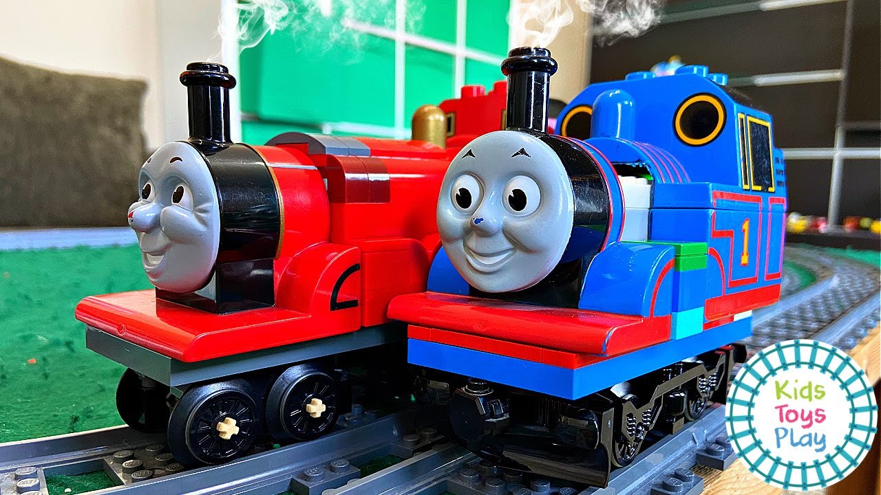 How to Make LEGO Thomas Trains! Thomas and James Compilation!
