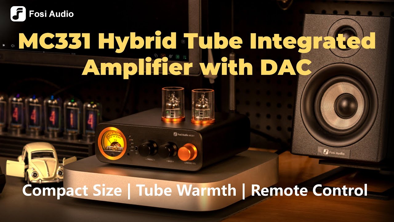 Mini Retro Integrated Amp for Diverse Listening Needs: Fosi Audio MC331 Introduction & Demonstration