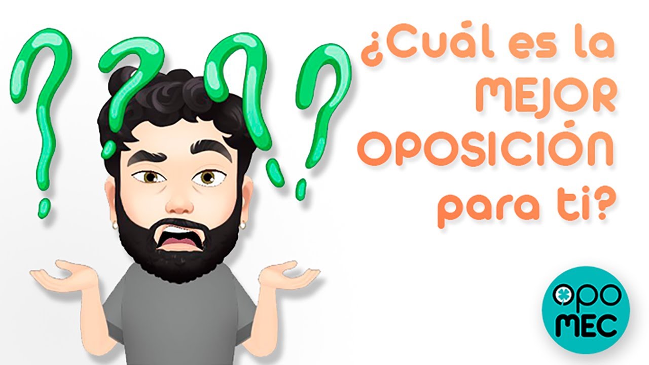 🤷🏻‍♂️¿Cuál es la MEJOR OPOSICIÓN para ti 🙄? MOISES VEGA te LO EXPLICA!!🤓