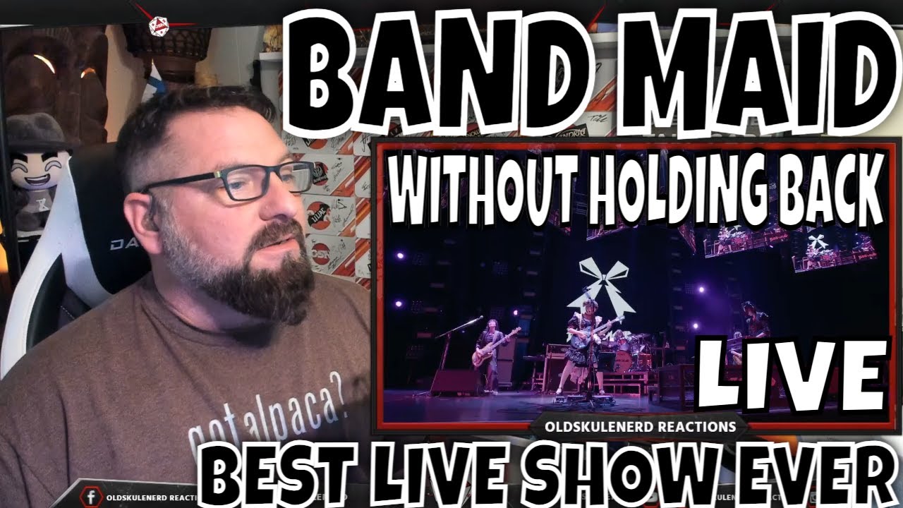 Bandmaid - Without Holding Back | Live | Реакция Oldskulenerd