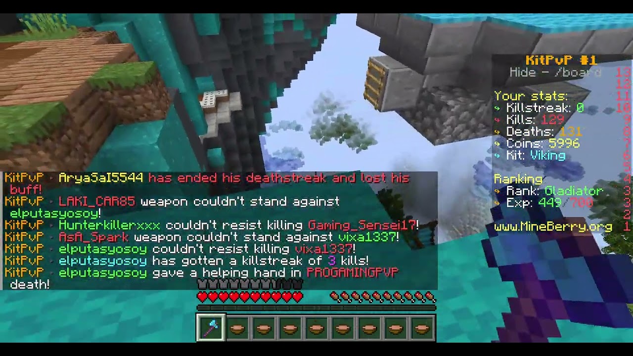 Mineberry Kit PvP