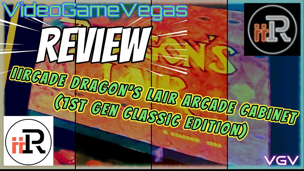 Review - iiRcade Dragon's Lair Arcade Cabinet 1st Gen Classic Edition