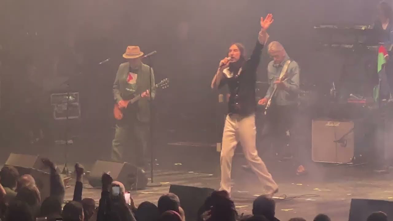 Primal Scream with Paul Weller - Rocks- Gig For Gaza - Brixton Academy 13 December 2024