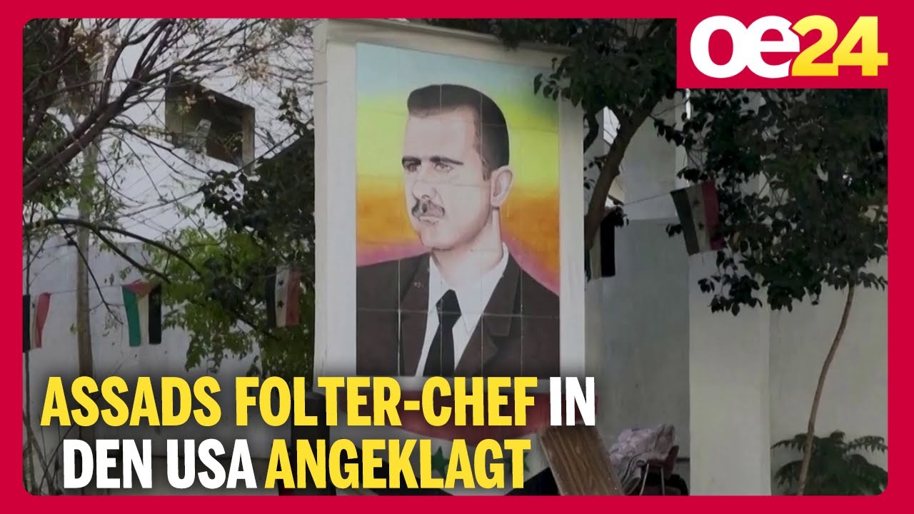 Assads Folter-Chef in den USA angeklagt