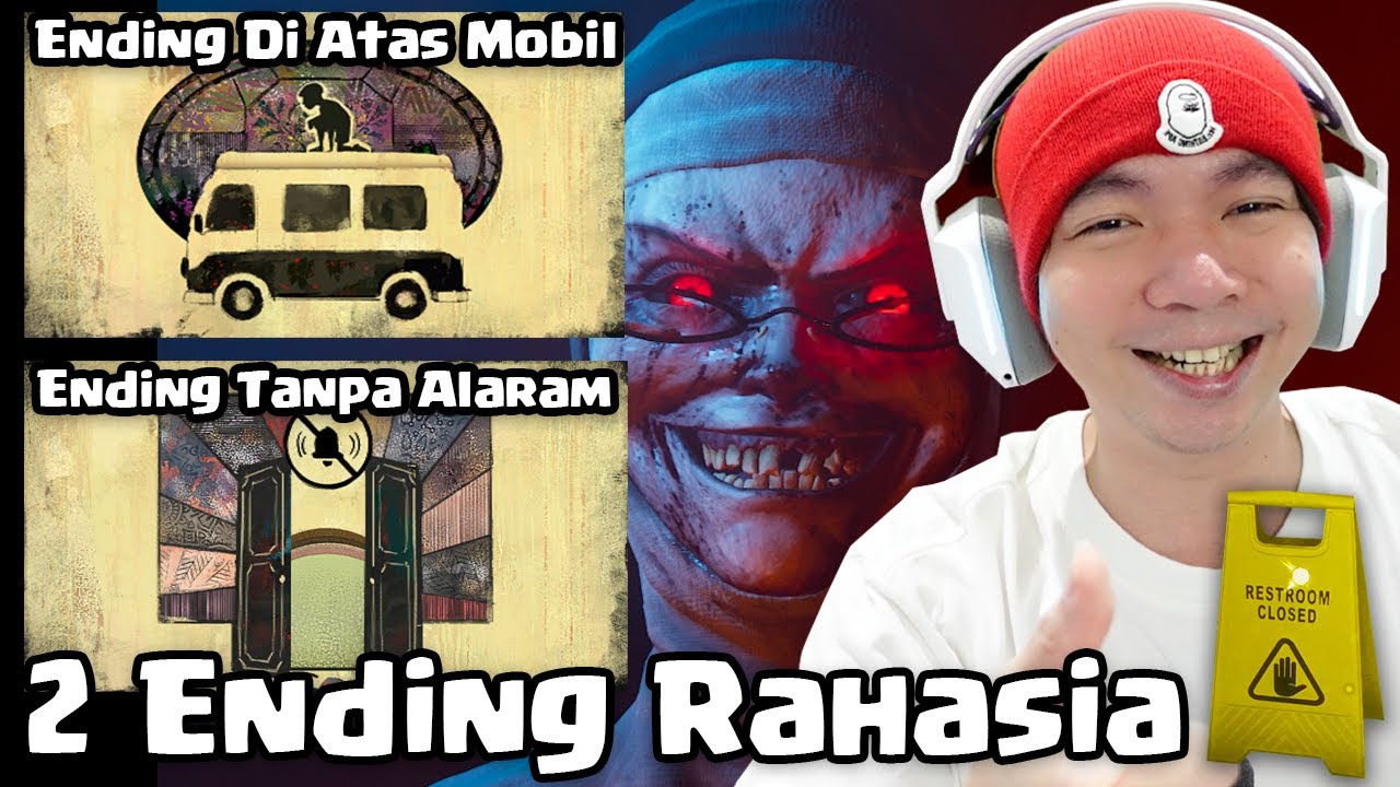 2 Ending Rahasia - Evil Nun The Broken Mask Indonesia (Tricky Escape & Skip The School Alarm)