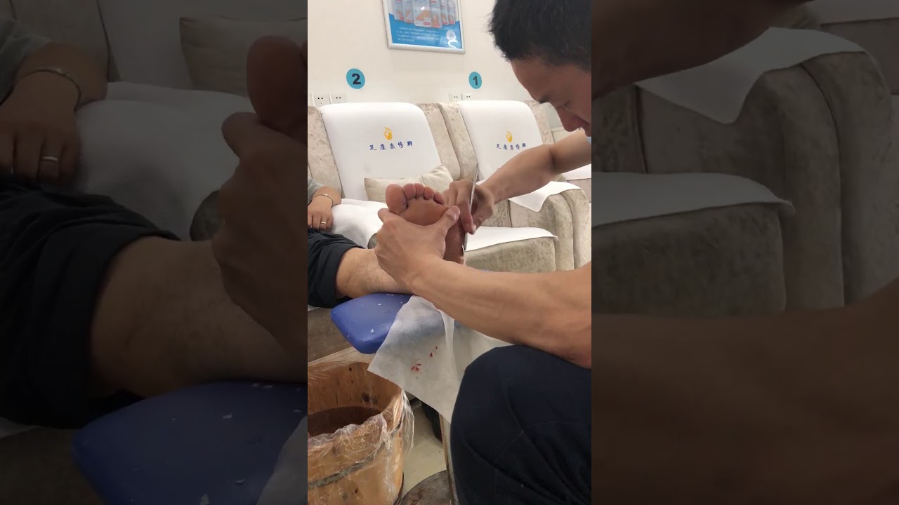 Chinese Pedicure  中国修脚视频