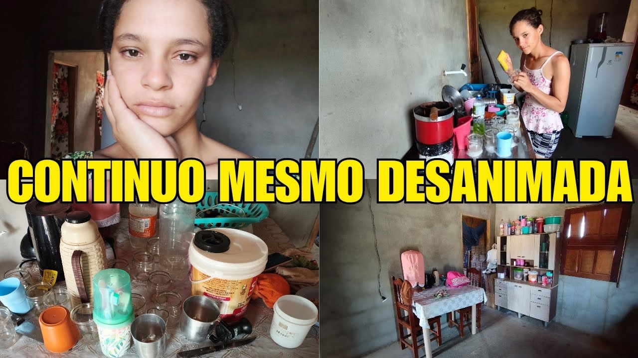 Continuo mesmo desanimada | rotina real de quem não pode parar
