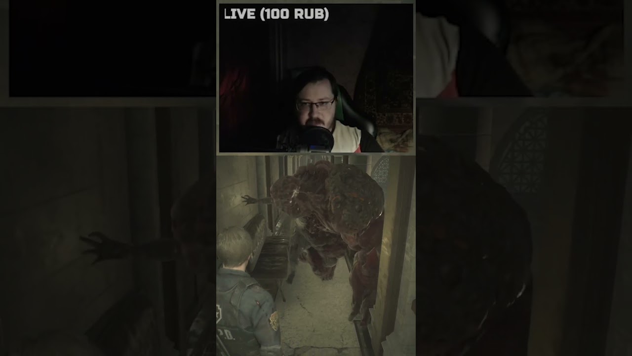 Тварина перегородила дорогу и её никак не обойти #ResidentEvil2Прохождение