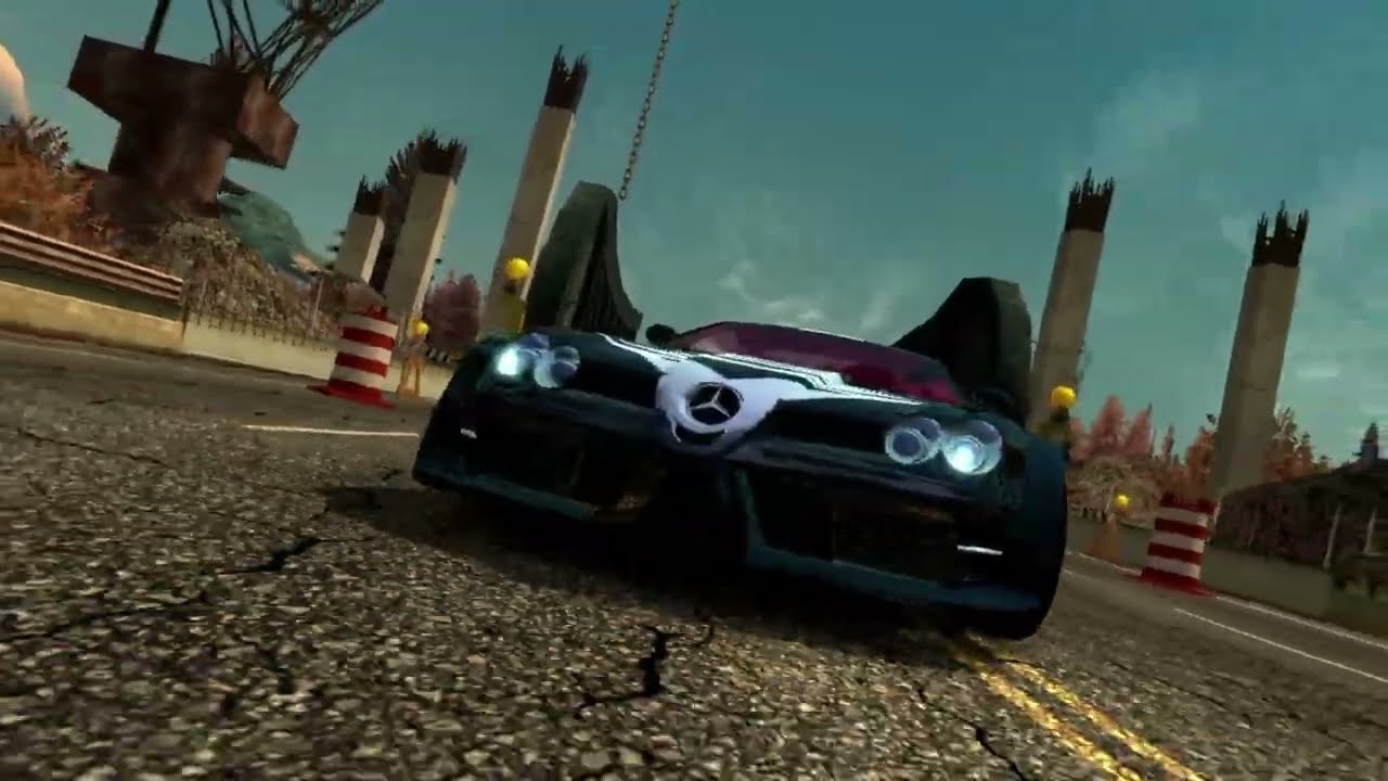 NFS-MW Redux v3 (PC): Bull's Custom SLR McLaren Final Pursuit Challenge