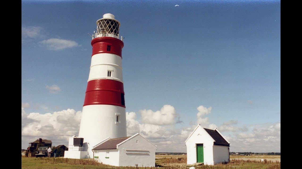 Lighthouses of England,  Orfordness Lighthouse,  Suffolk 1993