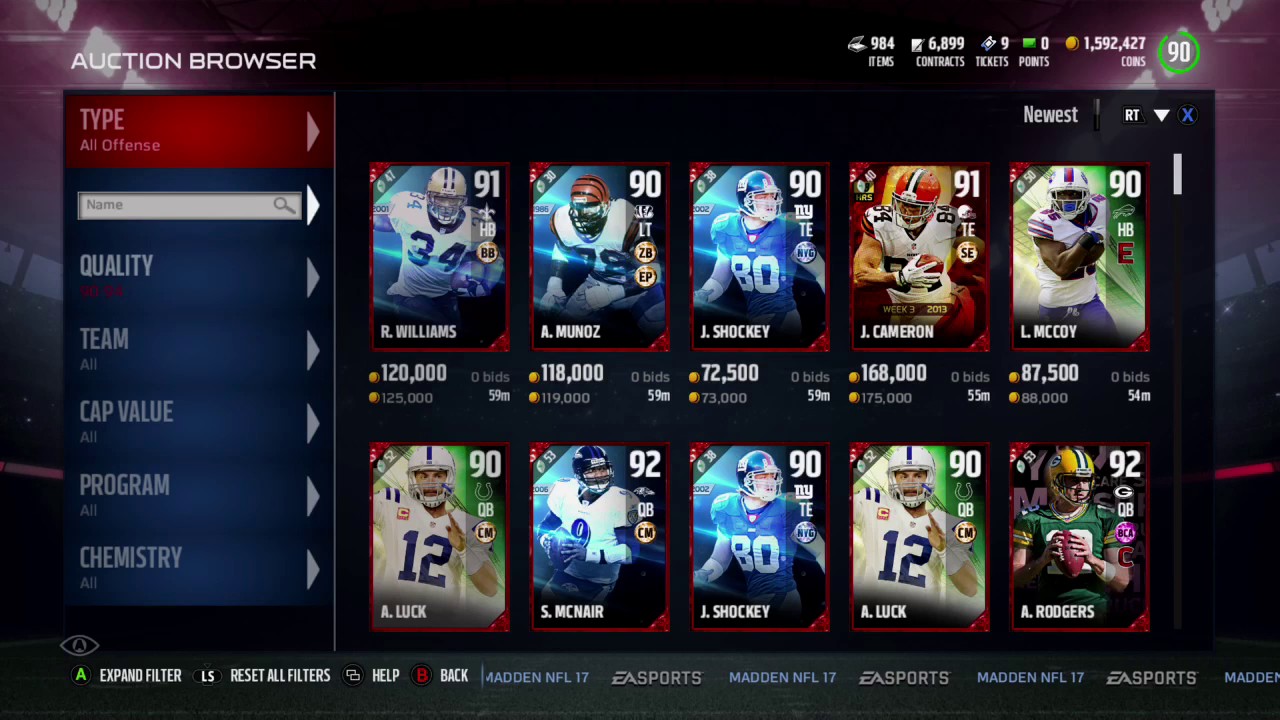 Madden 17 INSANE snipe!