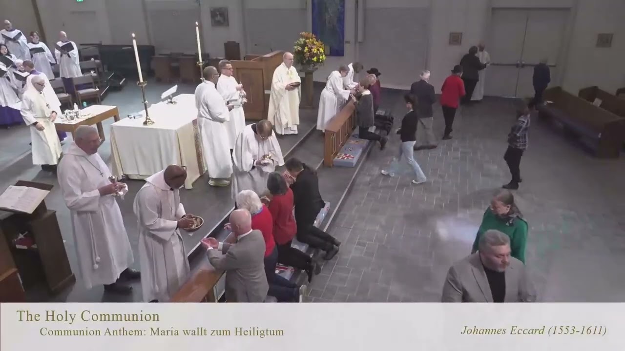 Maria wallt zum Heiligtum (Eccard)