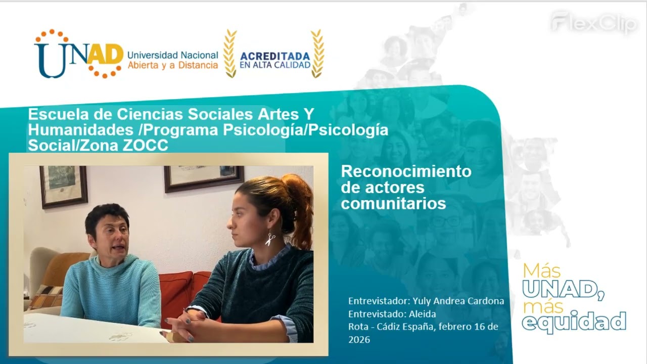 Entrevista de Psicología Social: Docente de la comunidad, Rota, Cádiz,