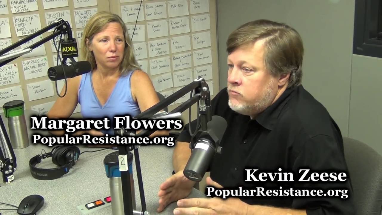 TalkingStickTV   Kevin Zeese & Margaret Flowers   Sanders, Privilege, TPP, Fracking