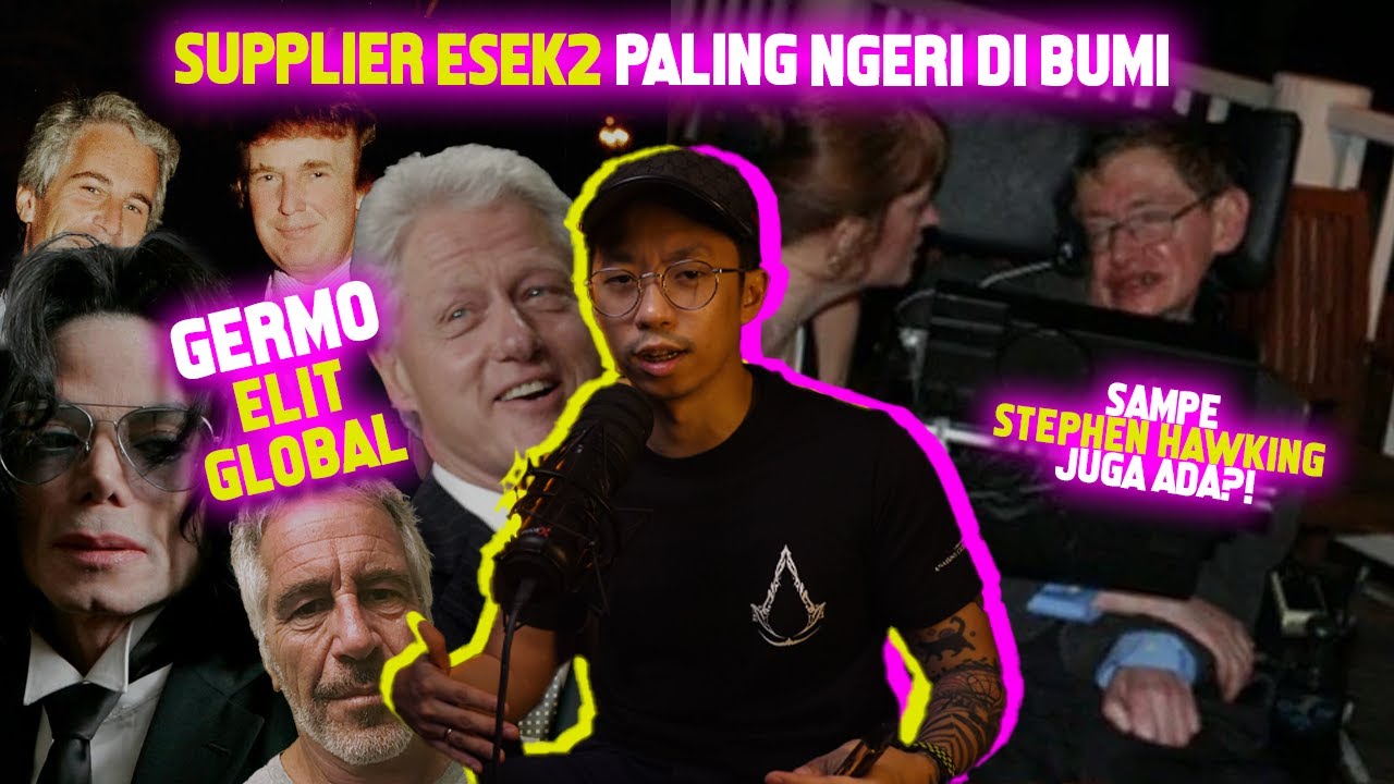 DOKUMEN EPSTEIN SUDAH DIBUKA, STEPHEN HAWKING PERNAH KE PULAU ENA2?