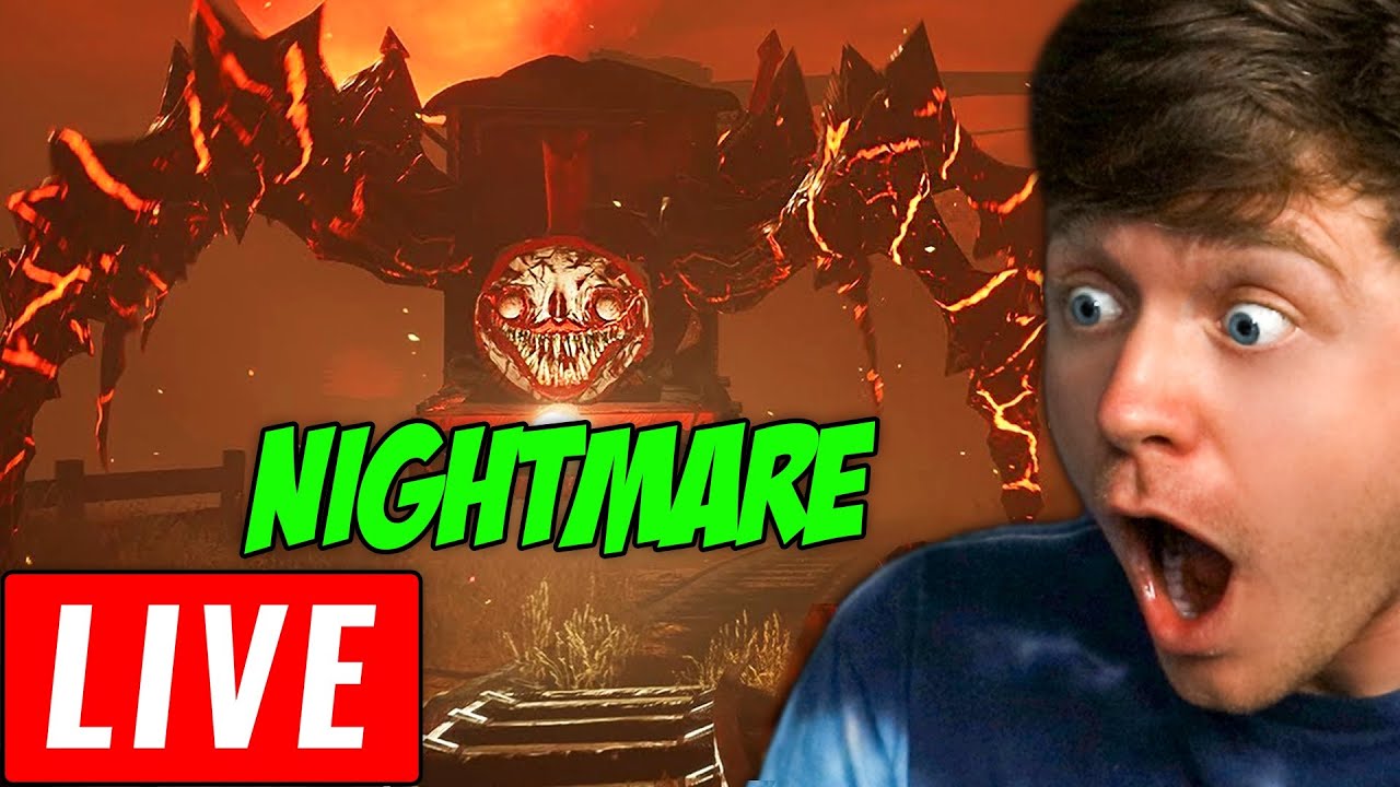 HOW TO BEAT CHOO CHOO CHARLES NIGHTMARE MODE! (Full Stream)