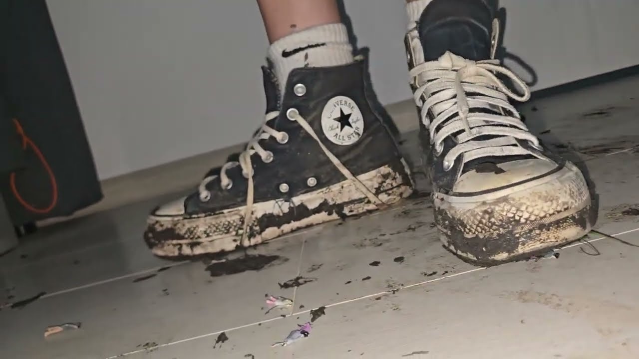 Muddy converse trample tiny people 