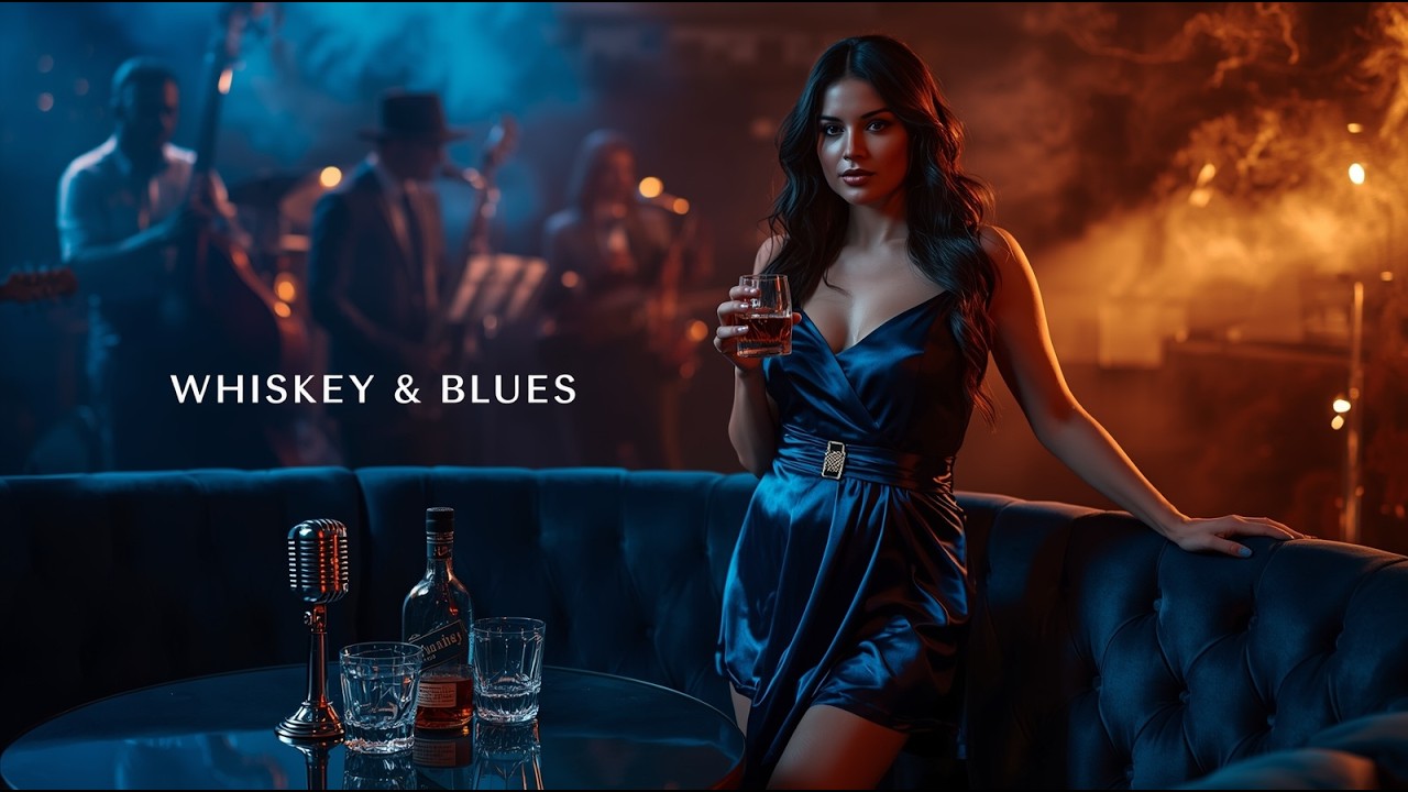 Deep Night Blues ~ Slow Whiskey Music for Thoughtful Evenings, Moody Guitar & Relaxing Lounge Vibes