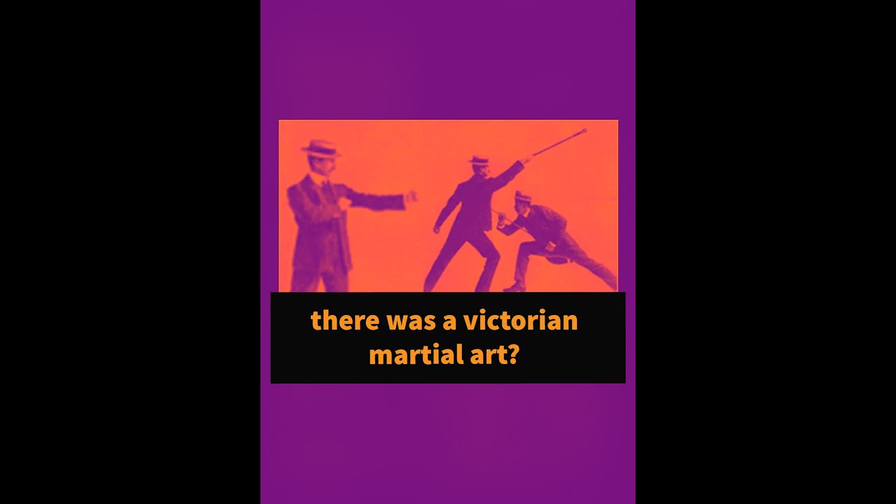 There was a Victorian martial art!