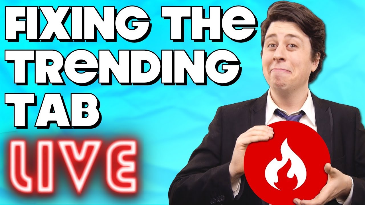 Fixing the Terrible Trending Tab - LIVE