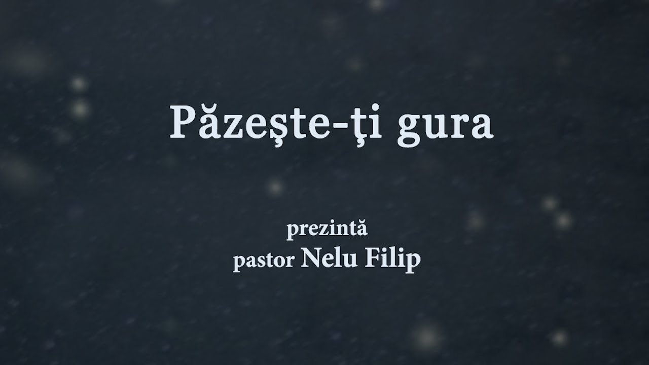Isus Lumina Lumii - Păzește-ți gura