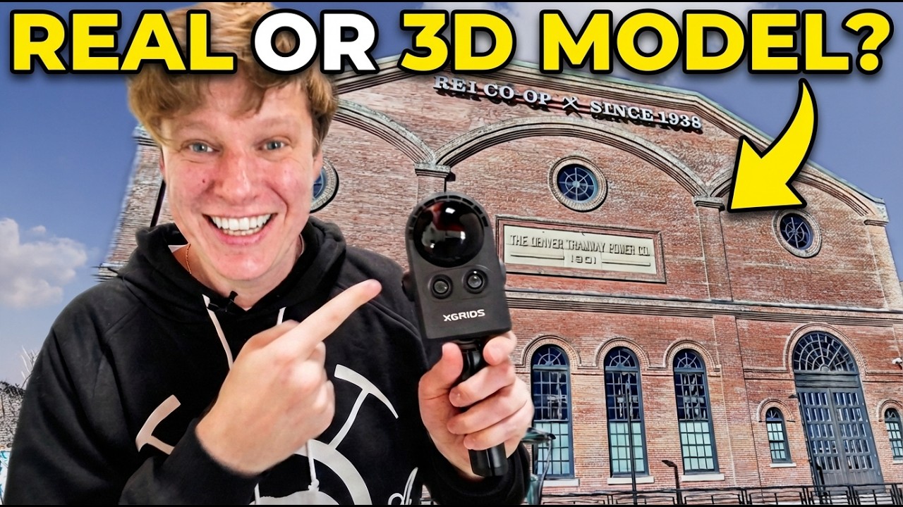 Я пробрался внутрь и создал 3D-модель флагманского магазина REI!