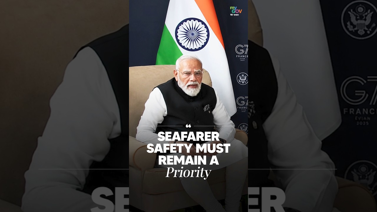 PM Modi Calls for Seafarer Safety at G7 Summit 2026