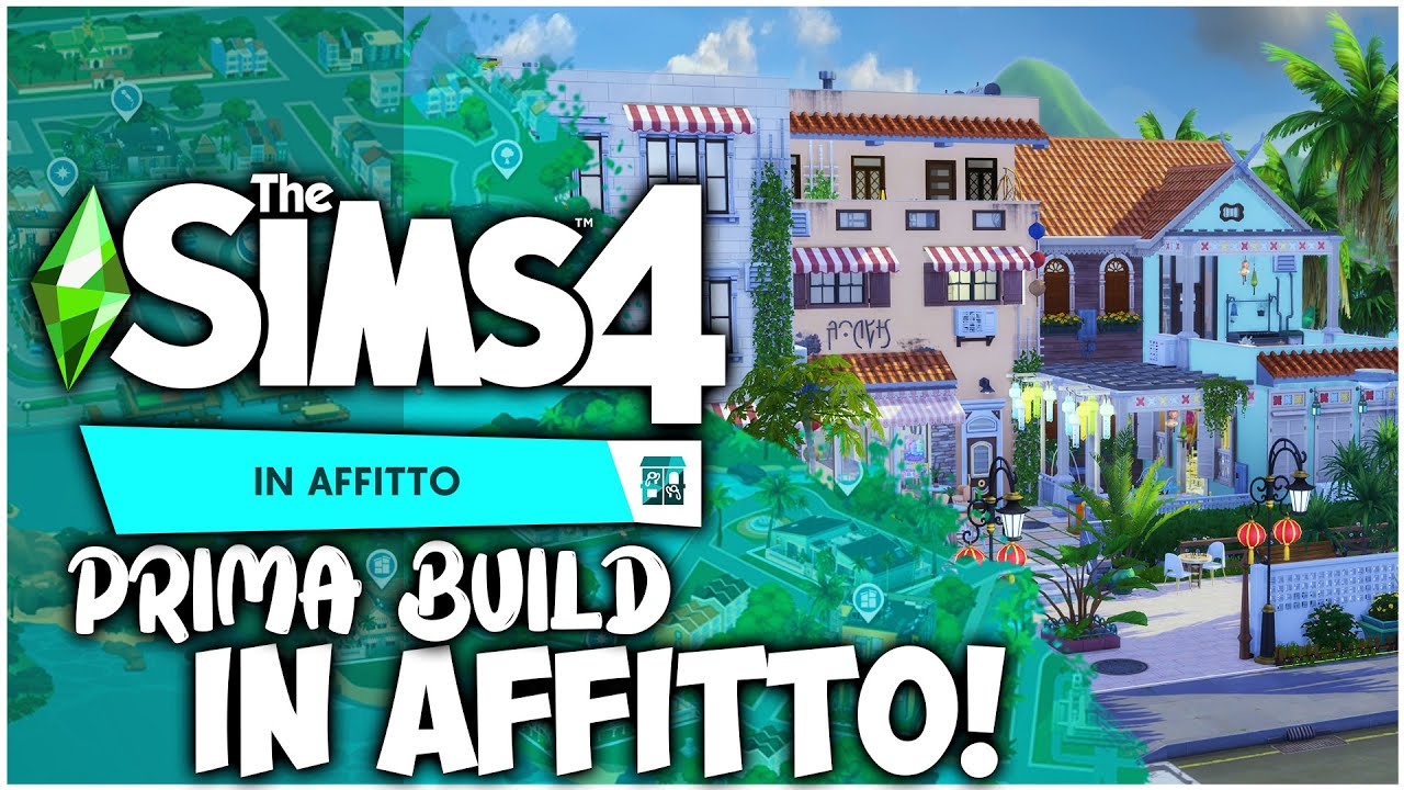 THE SIMS 4 IN AFFITTO | PRIMA BUILD | THE SIMS 4 ITA