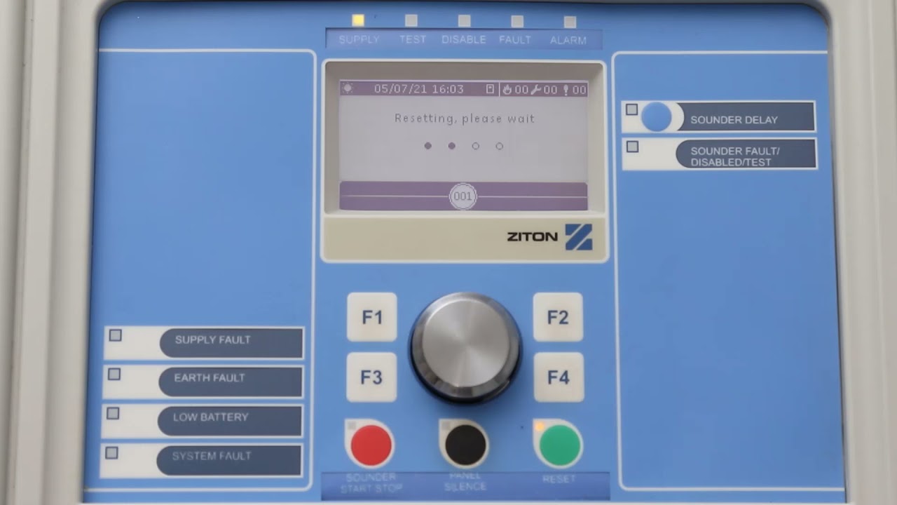 How to bypass the operator code on a ZP2 Control Panel