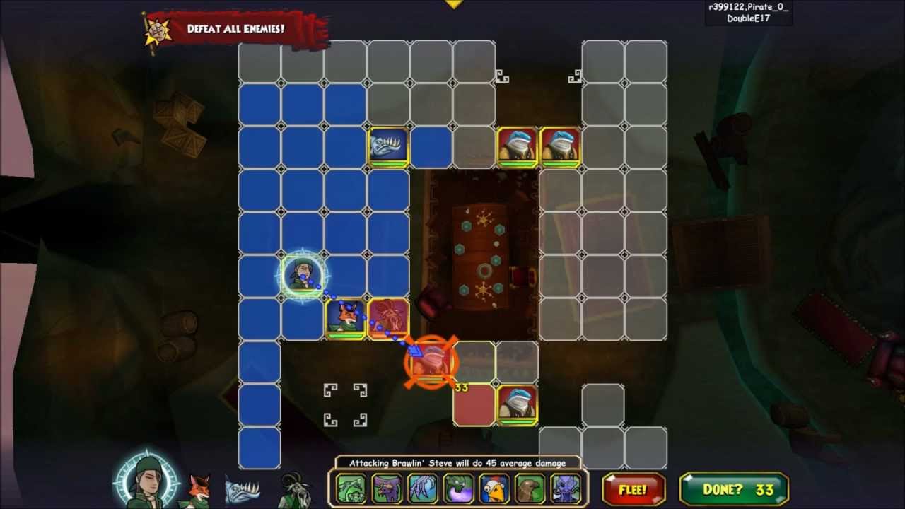 Pirate101 Boss Fight Bert Finny