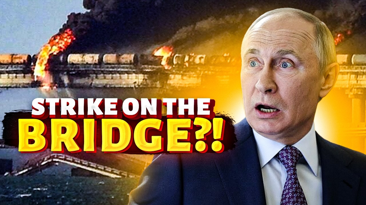 Crimean Bridge HIT?! Attack on Crimea and Russia&rsquo;s south. Drones POUND Putin targets