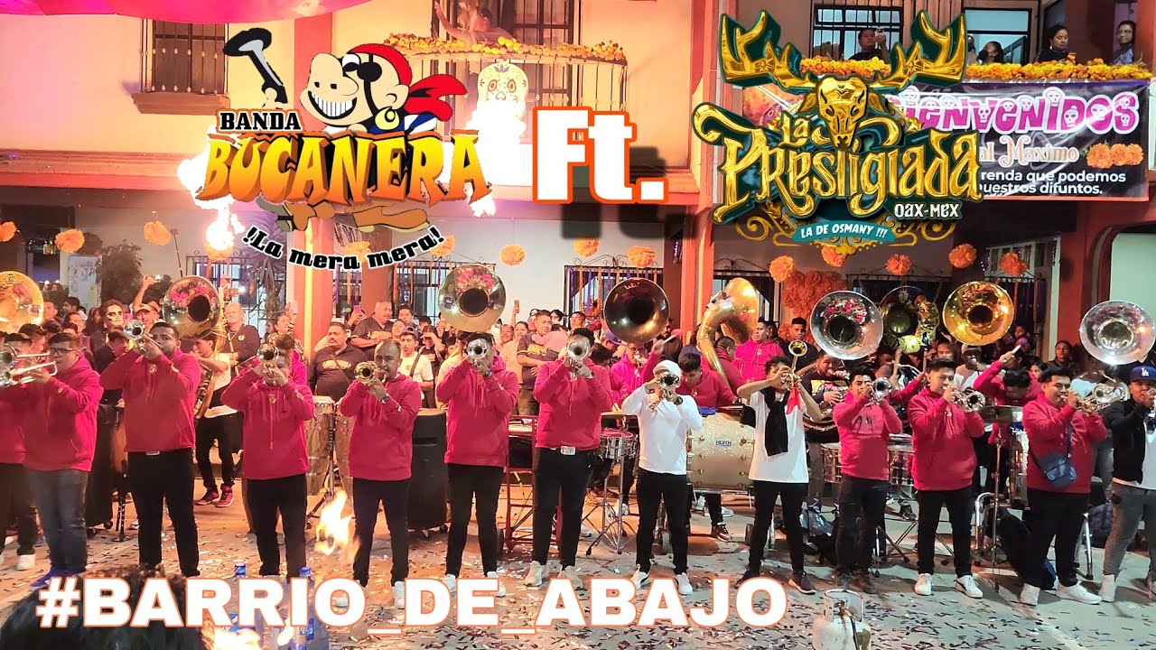 ASÍ INICIÓ BANDA BUCANERA Ft. PRESTIGIADA🎺🔥CON EL BARRIO DE ABAJO NAZARENO ETLA 2024