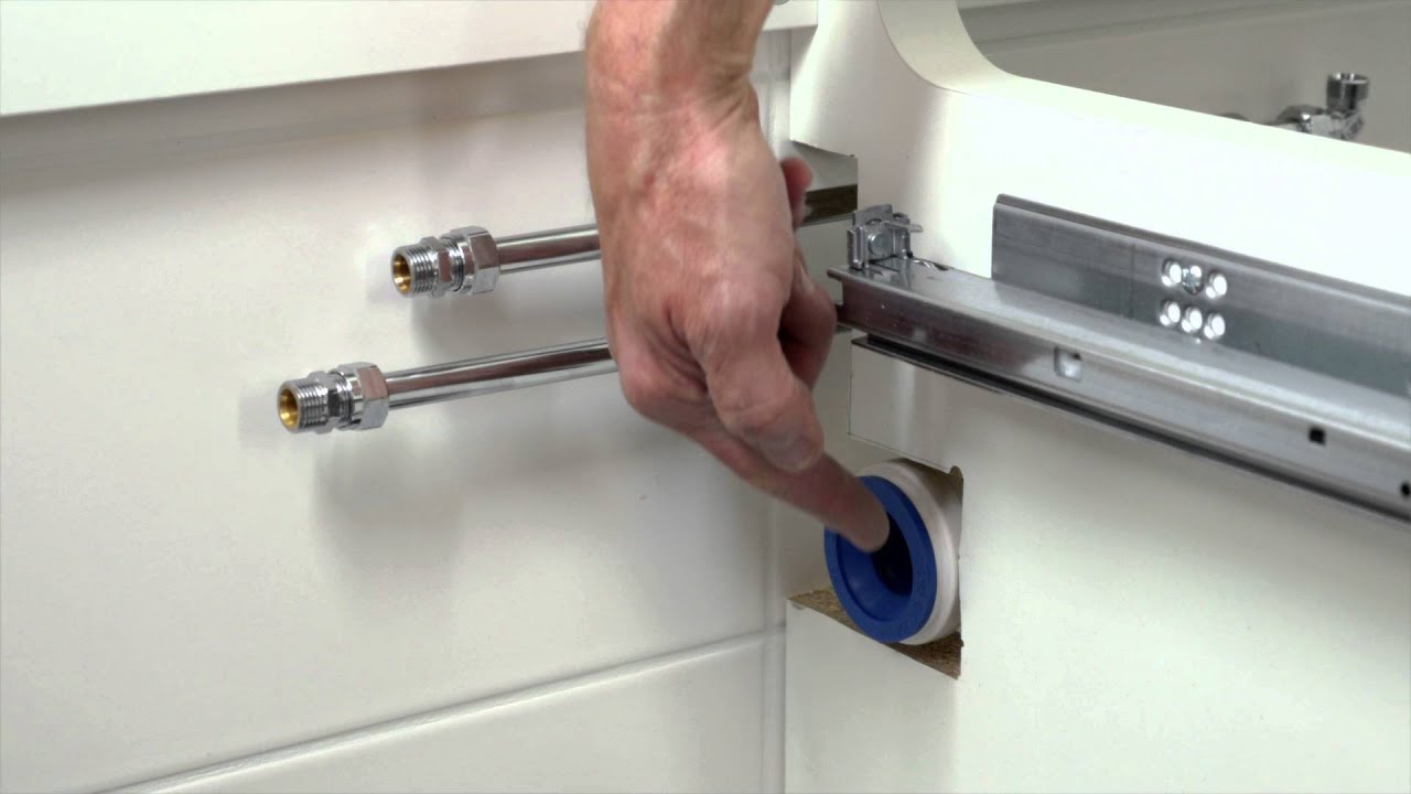 Doppelwaschbecken auf Waschbeckenunterschrank installieren | IKEA