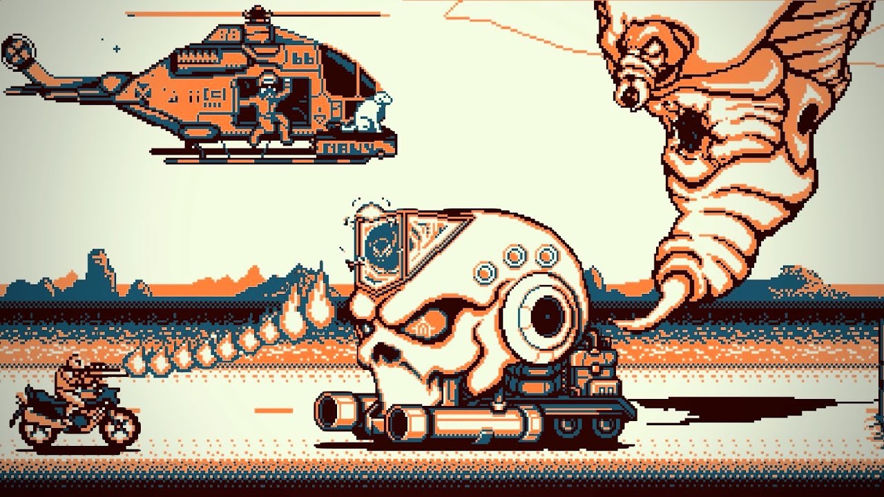 A Dog Pilots a Mech & You Kill a Huge Moth Monster in this Contra Inspired Arcade Shooter! WILD DOGS
