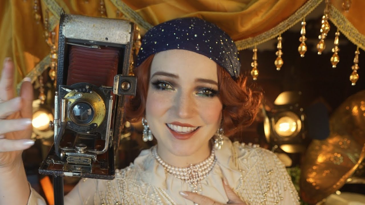 Ghost Portraits at the Gala | 1920s ASMR (Posing You, Personal Attention)
