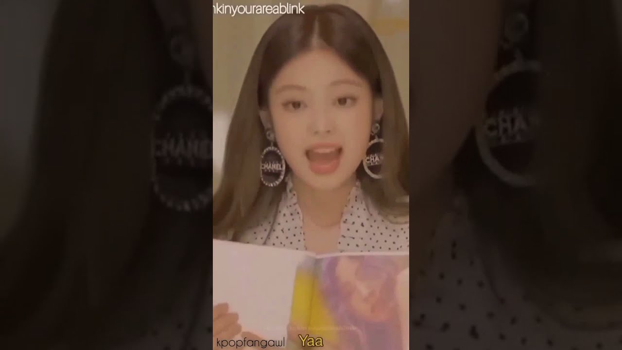 Jennie is so damn cute🥺☺️😍#blackpink#jennie#~aegyo~#blink