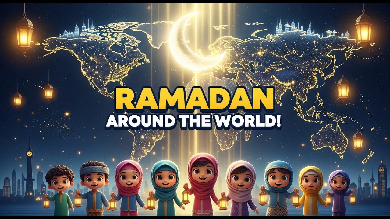 Ramadan Around the World 🌙🌍 | How Muslim Families Celebrate
