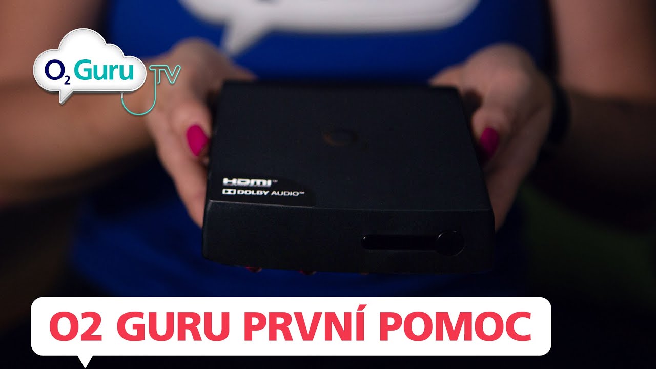 Tovární nastavení O2 TV set-top boxu: Připojení kabelem