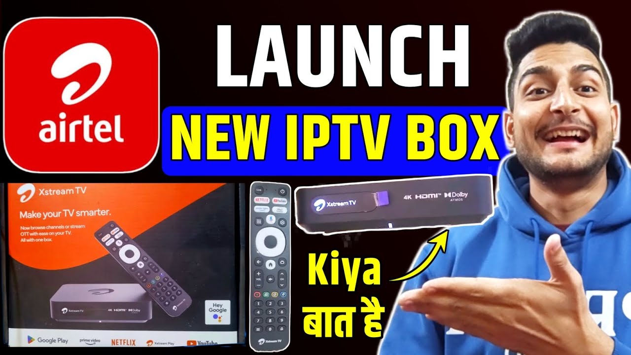 Airtel Launch New Iptv Box With IPTV Service | Very Soon Launch | Airtel Xstream Fiber & Airfiber