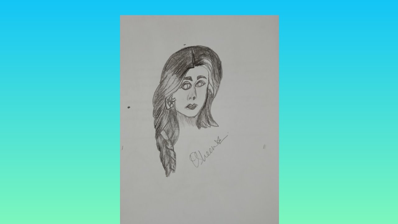 Step by Step Face with Hair 