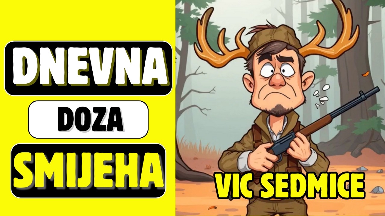 DNEVNA DOZA HUMORA: VIC SEDMICE- Muha u čorbi | BONUS Top 5 viceva mjeseca  #smijeh #vicevi #balkan