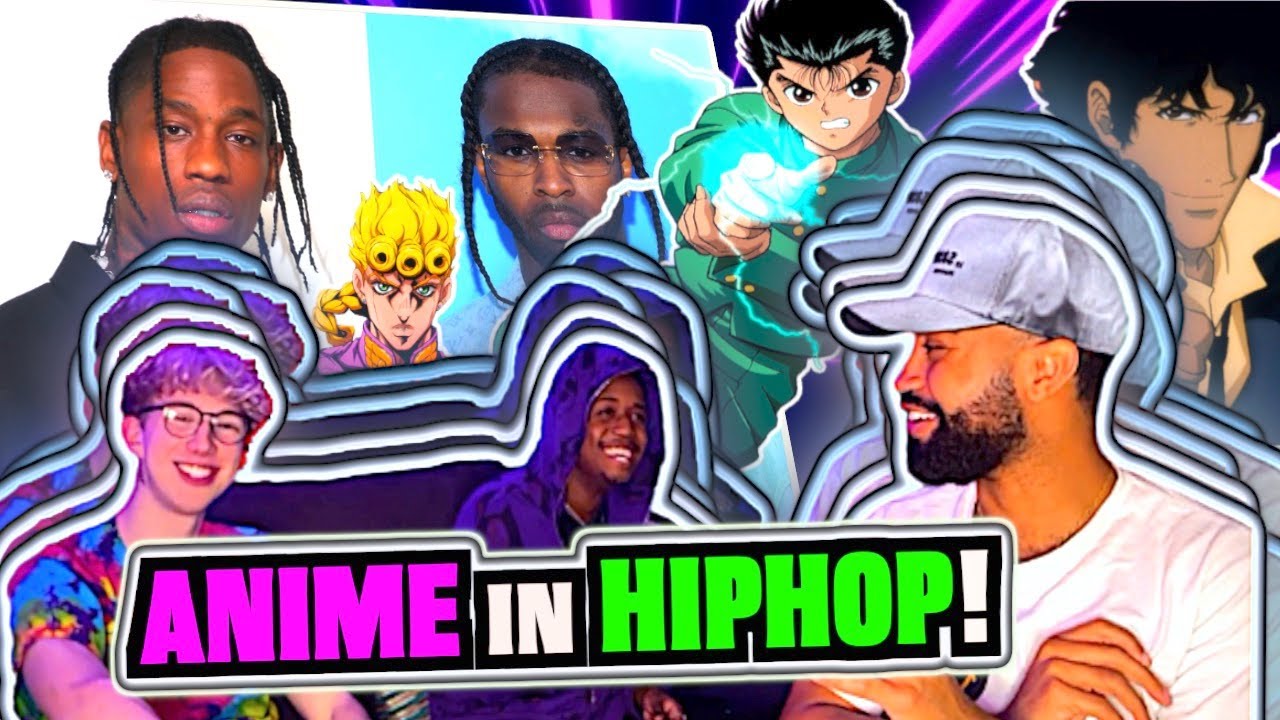 First Time Reaction to ANIME samples in HIP HOP | Tejidotcom