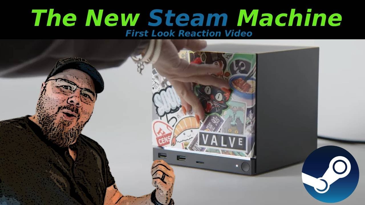 VALVE СДЕЛАЛА ЭТО?! НОВАЯ Стиммашина: первый взгляд и реакция!