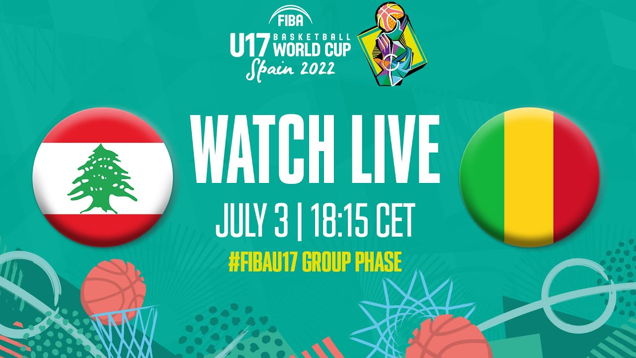 Full Basketball Game | Lebanon v Mali | FIBA U17 Basketball World Cup 2022