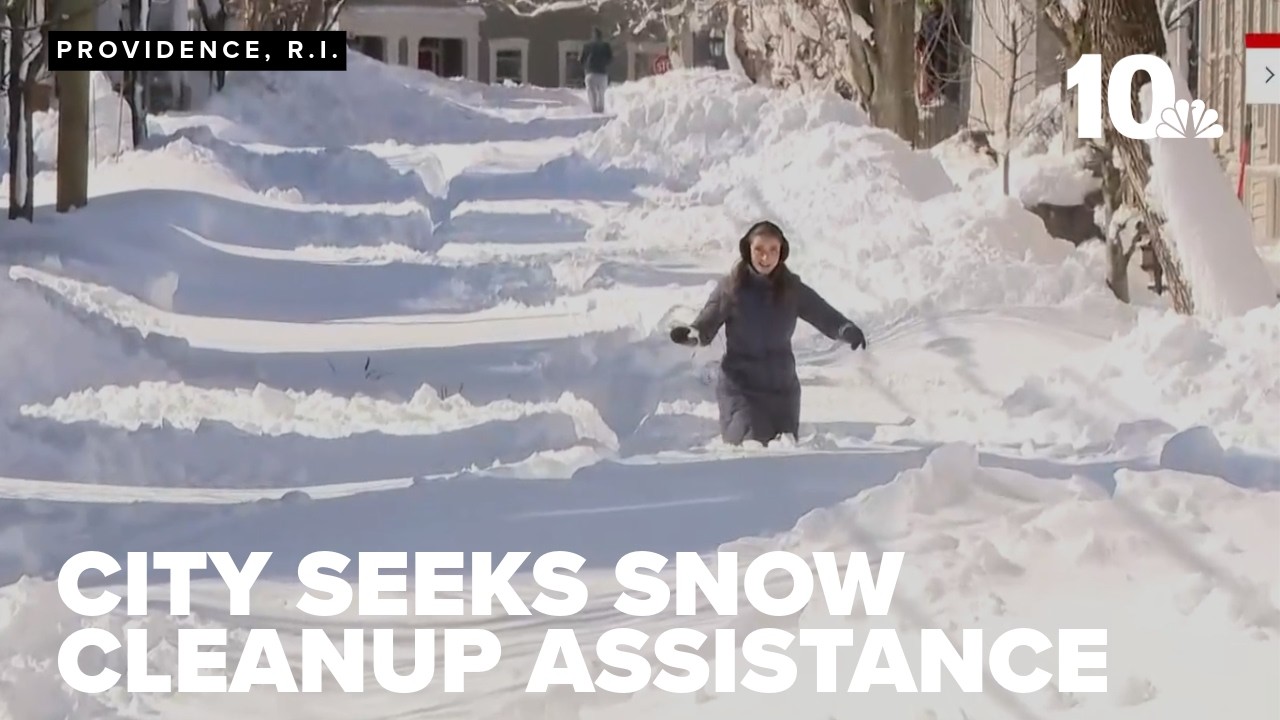 Providence mayor seeks help from state as he predicts multi-day snow cleanup
