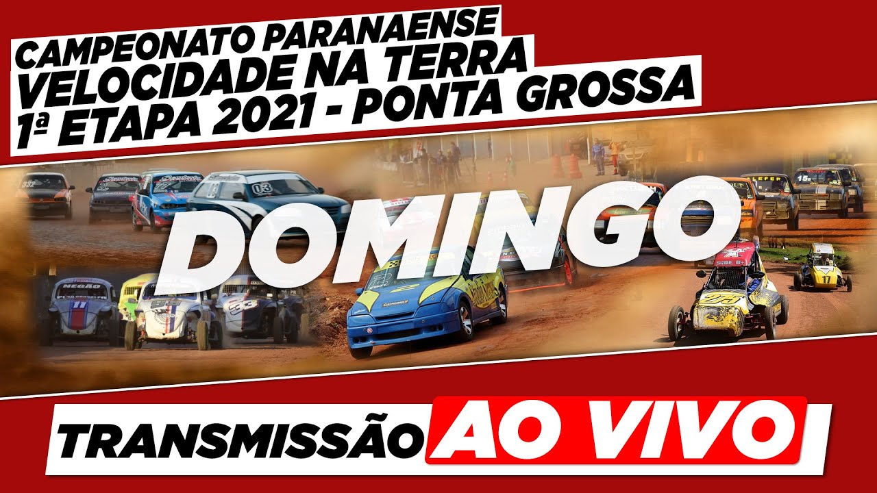 [DOMINGO] 1&ordf; ETAPA 2021 PARANAENSE DE VELOCIDADE NA TERRA - PONTA GROSSA