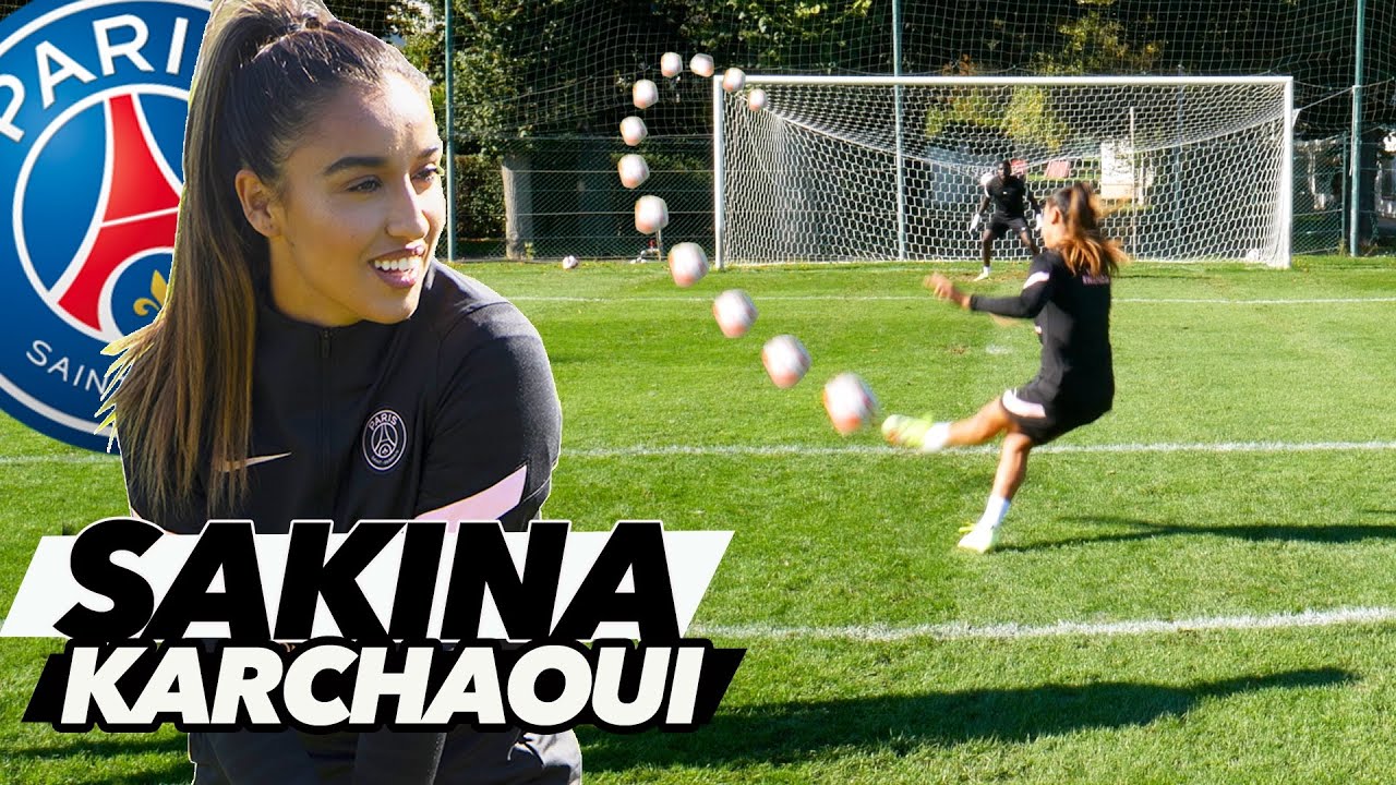 JE DÉFIE SAKINA KARCHAOUI ! (Pro PSG player)